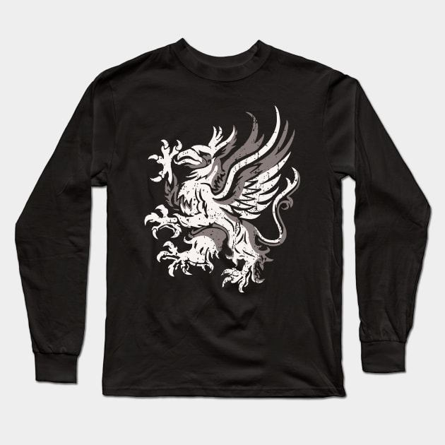 Grey Warden Sigil Long Sleeve T-Shirt by seren.sancler